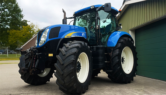 New Holland landbouwtractor voor professioneel agrarisch gebruik